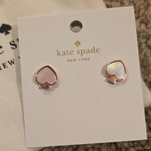 Kate Spade Iridescent Spade Earrings